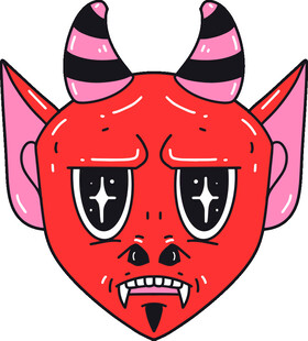 恶魔卡通头像