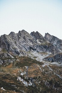 壮丽巍峨的高山景观