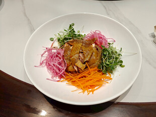 蔬菜拌肉