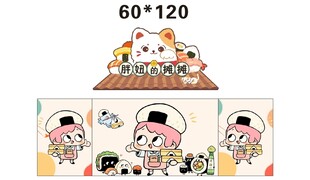 通用卡通动物图案推车 地摊经济