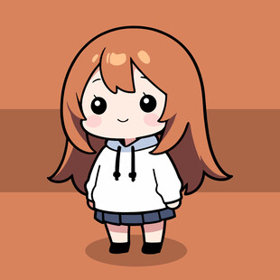 可爱动漫女孩形象