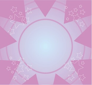 粉色梦幻几何花纹背景图