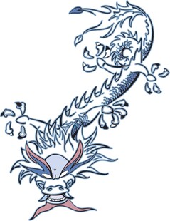 传统中式龙纹图案设计