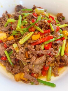香辣牛肉丝
