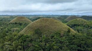 巧克力山美景
