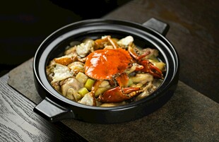 韩式海鲜石锅拌饭