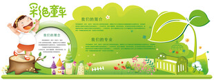 绿色农业手抄报模板
