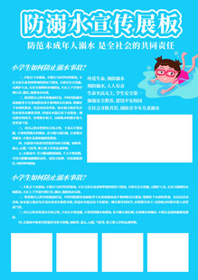  预防溺水 宣传海报