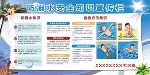 预防溺水宣传海报