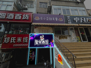 街边商铺景象