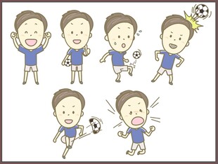 卡通足球图片