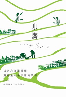 小满节气海报