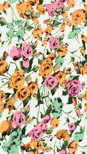 多彩花卉图案背景
