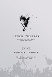 人才招聘海报