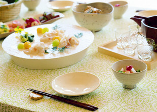 日式精致餐桌美食摆盘