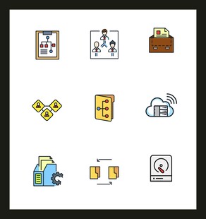 办公图标