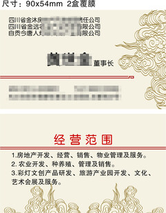 房地产名片