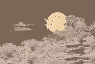 分层新中式素描阁楼 
