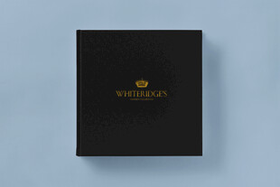 方形画册封面样机