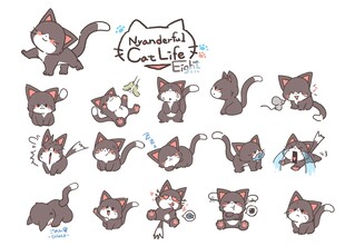 卡通猫表情图片