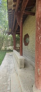 古建回廊一角