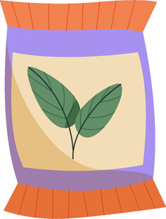 茶叶包装袋插画