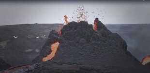 火山口景象
