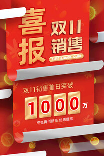喜报海报
