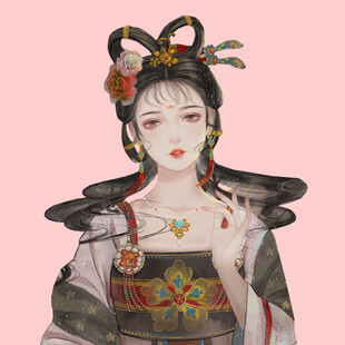 古风美人汉服