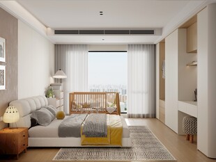 现代简约风温馨客厅一角