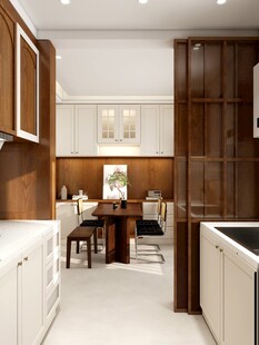 现代简约风格的温馨厨房