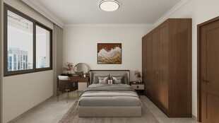 现代简约风格卧室空间