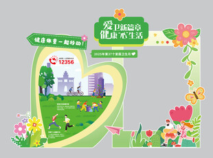 爱国卫生月打卡点