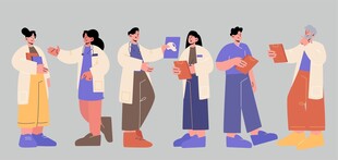 扁平化人物