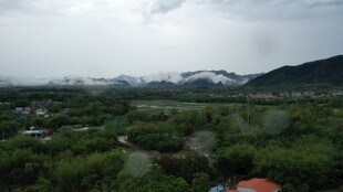 英德大湾山间绿野风景