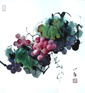 葡萄画