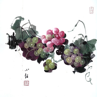 葡萄画作