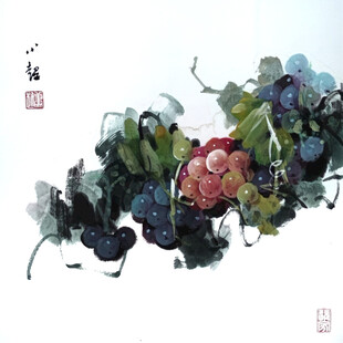 葡萄画