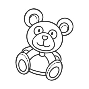 卡通小熊简笔画