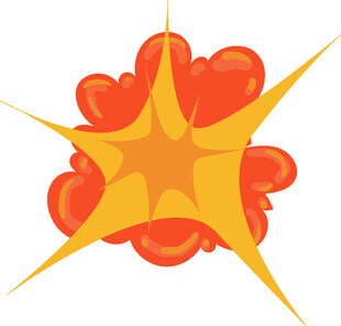 爆炸星图案