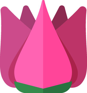 粉色莲花图标