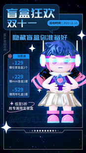 盲盒海报