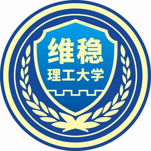 理工大学维稳标志徽章