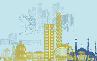 城市天际线与特色建筑
