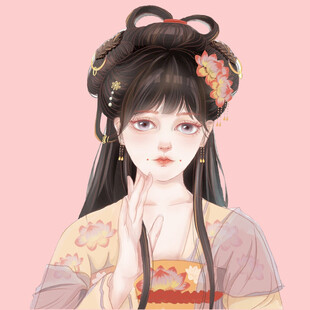 古风汉服少女精致扮相