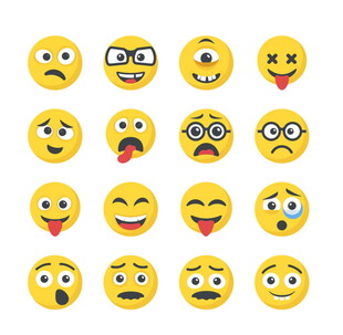 多样表情符号集合展示