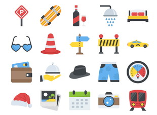 多样日常物品图标