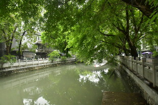 江南古镇水乡小桥古建