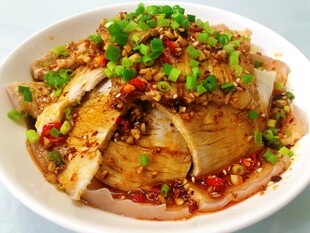 凉拌肉片