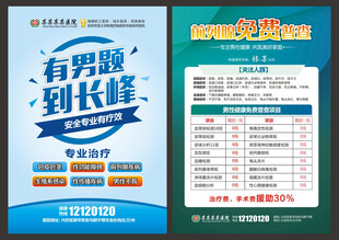 男科宣传 DM活动